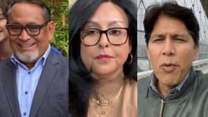 Nury Martinez, Gil Cedillo and Kevin de León