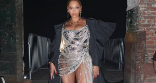 Beyoncé Stuns in Diamond Corset Dress for Tiffany and Co. Paris Fashion Week Party
