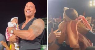 Dwayne "The Rock" Johnson Clears Up Confusion About Crowd Surfing Baby