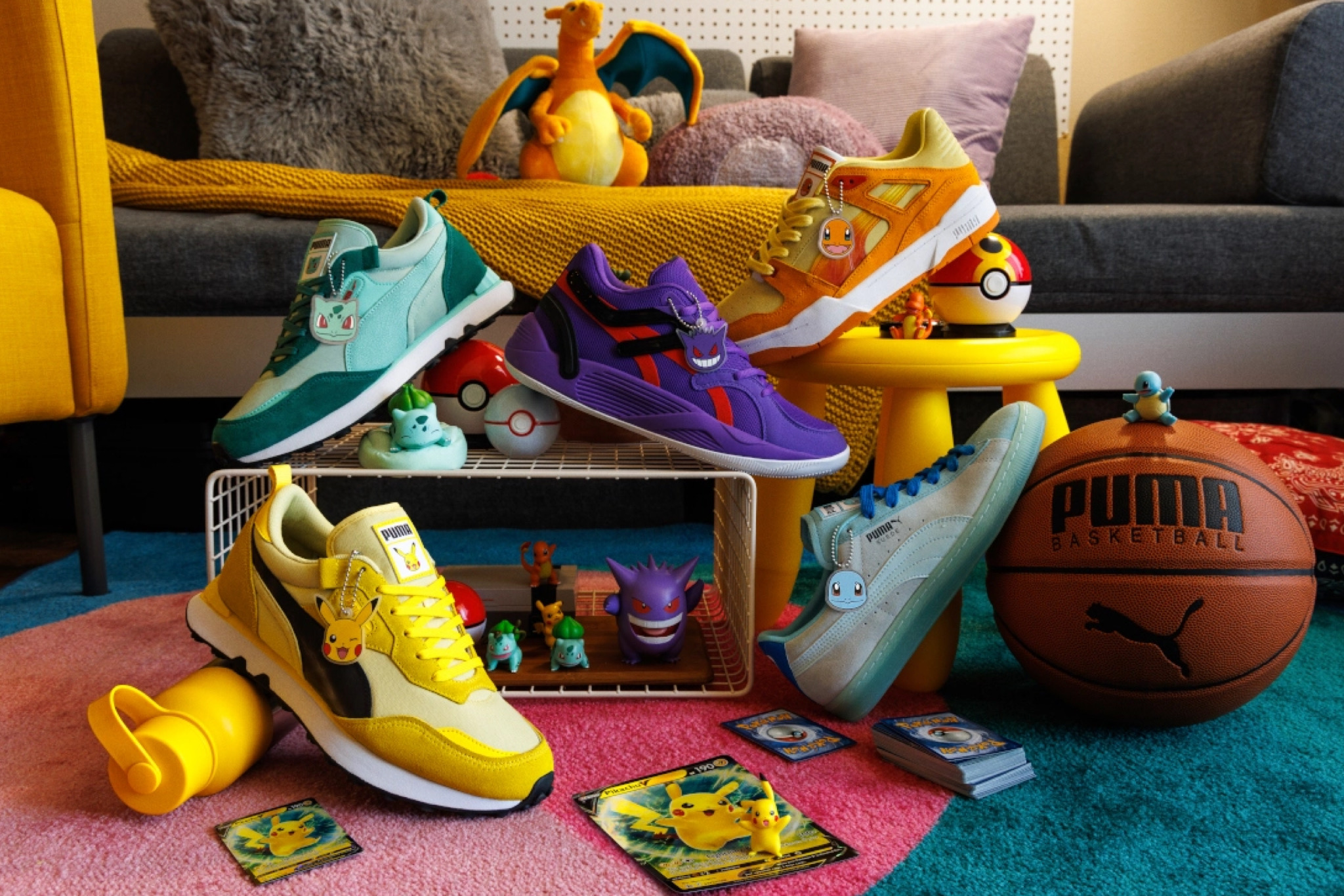 Ballerific Fashion: PUMA Teams Up With Pokémon in New Sneaker Collection