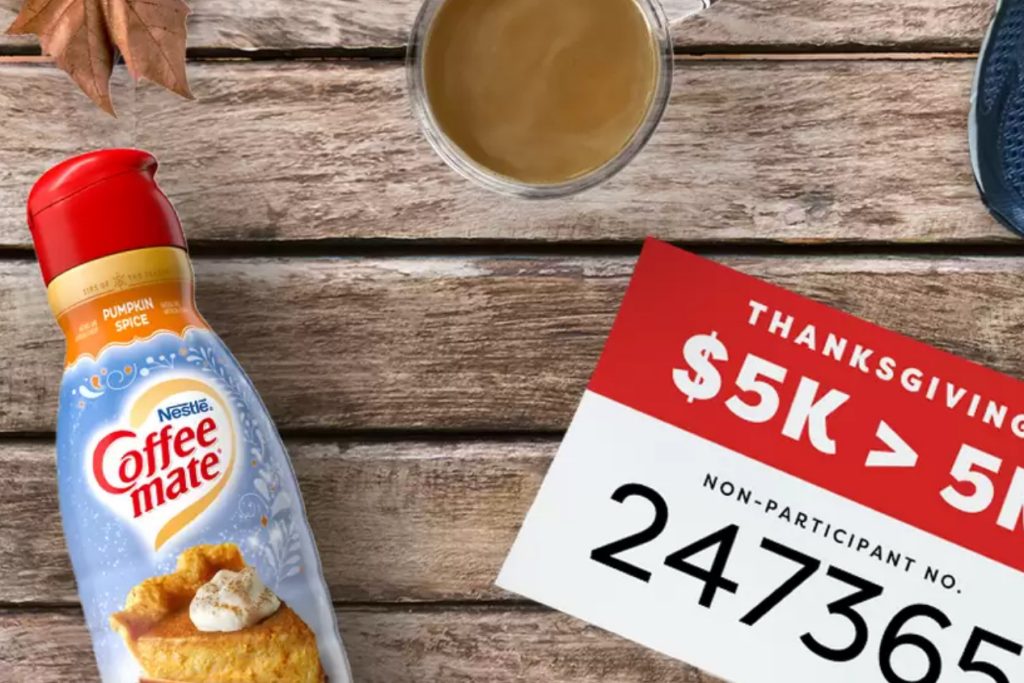 Coffee Mate Offering ,000 To Skip The 5k This Thanksgiving