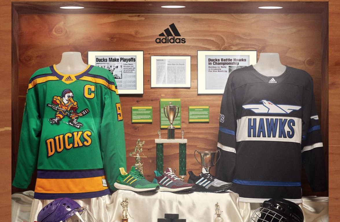 Wild Wing RR 1.0 + Disney Mighty Ducks x Adidas Collab! 🦆 : r/hockeyjerseys