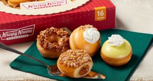 Krispy Kreme Launches New Mini Pie Donuts Just in Time for Thanksgiving