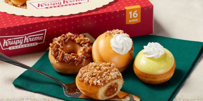 Krispy Kreme Launches New Mini Pie Donuts Just in Time for Thanksgiving