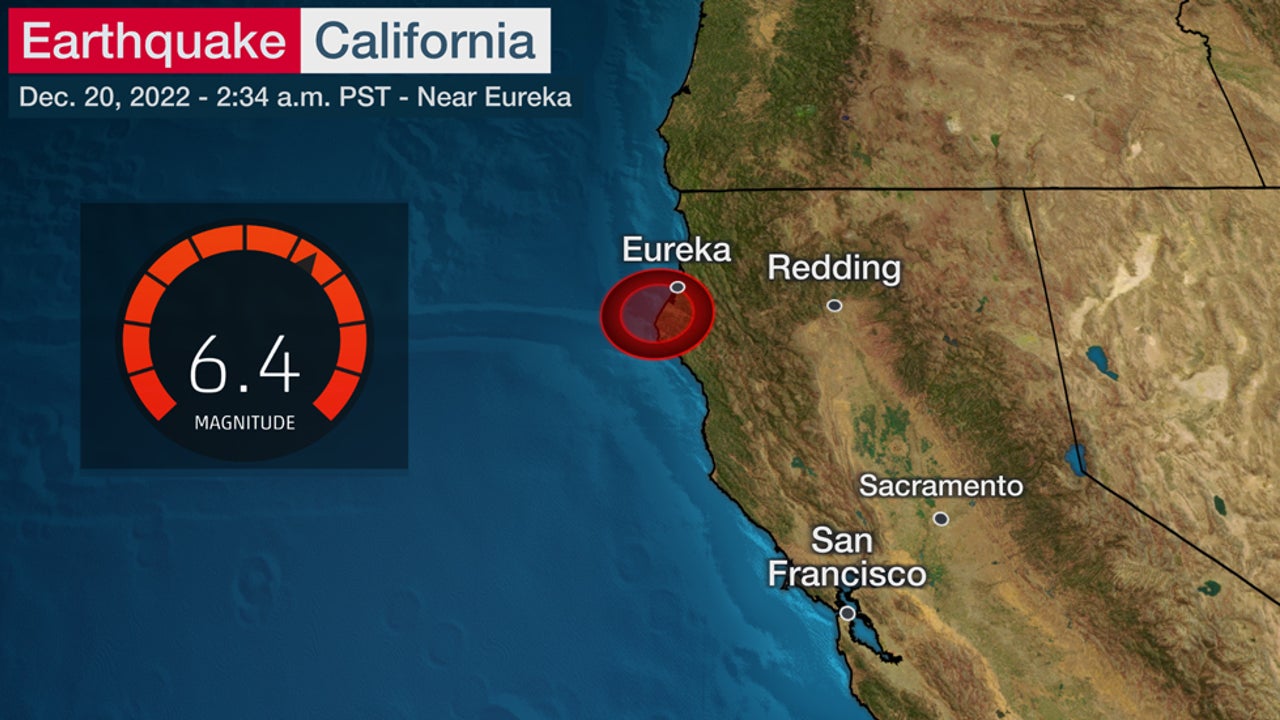 Northern California Hit With 6.4 Magnitude Earthquake