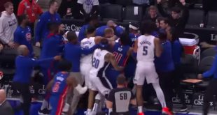 NBA Suspends 11 Players For Magic-Pistons Brawl [Video]