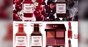 TOM FORD Debuts New Cherry-Scented Fragrances Along With Eyeshadow Palettes