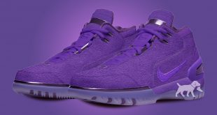 LeBron James' 'Purple Suede' Nike Air Zoom Generation Reportedly Releasing Soon