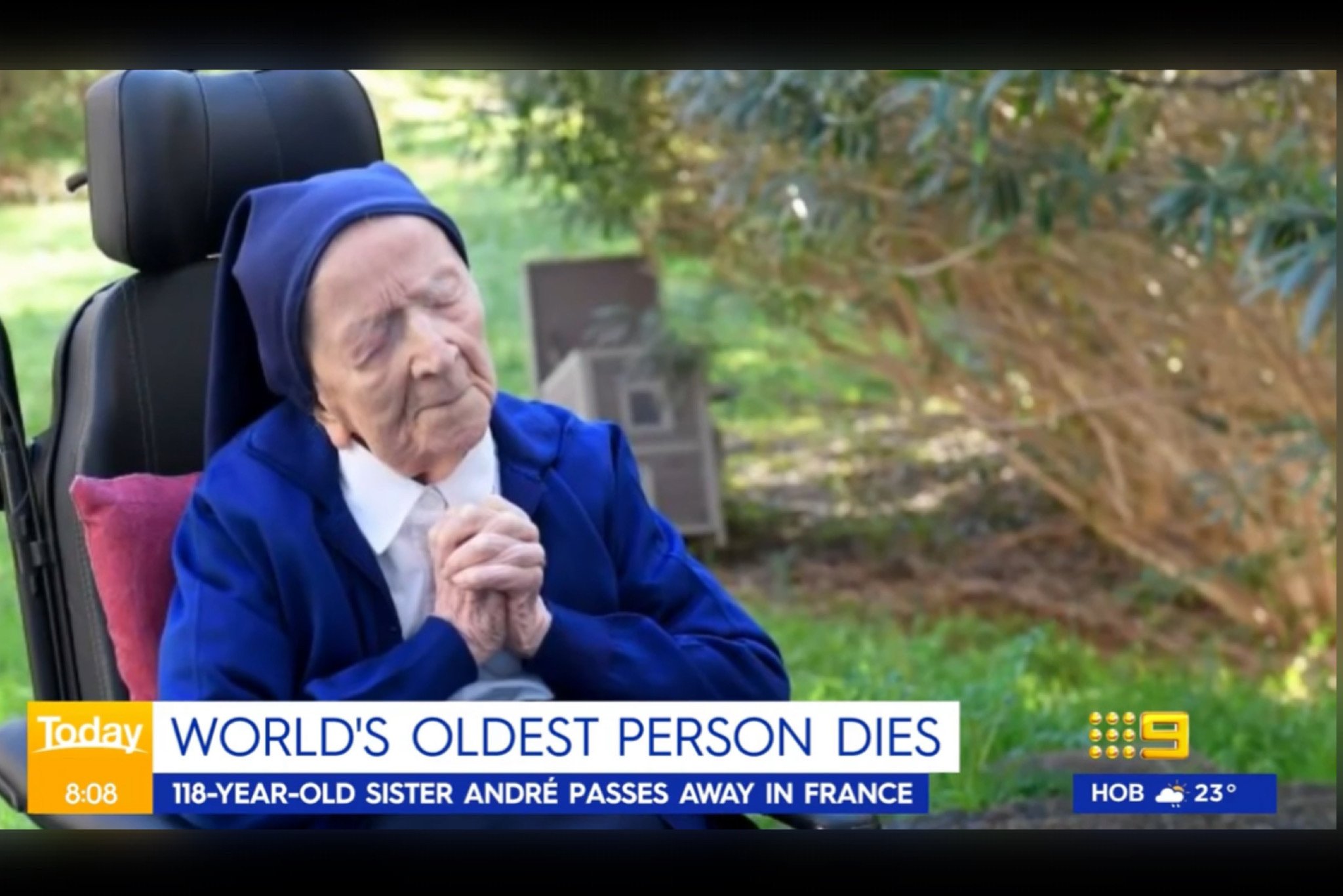 The World’s Oldest Person, French Nun Sister André, Dies At 118 Years Old