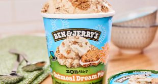 Ben & Jerry's Introduces New Vegan Ice Cream Called Oatmeal Dream Pie