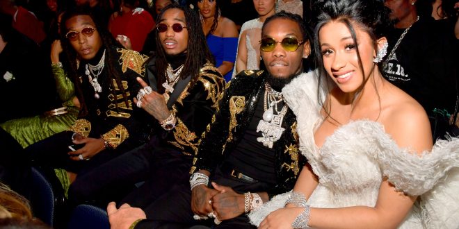 Video of Cardi B Attempting to Diffuse Alleged Altercation Between Quavo and Offset Surfaces