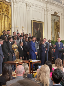 Warriors at the WH