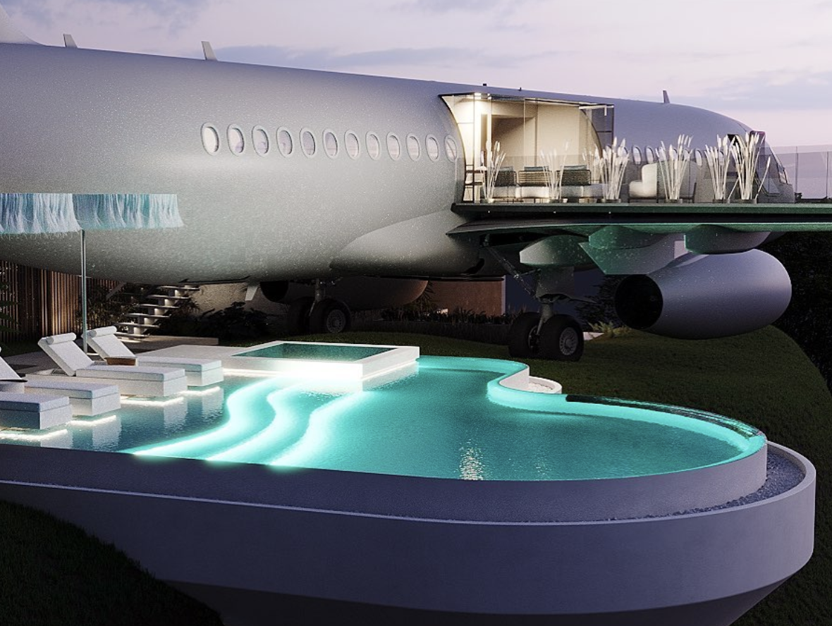 That's Baller: Former Mandala Airlines Plane Being Transformed Into $7,300 Per Night Villa