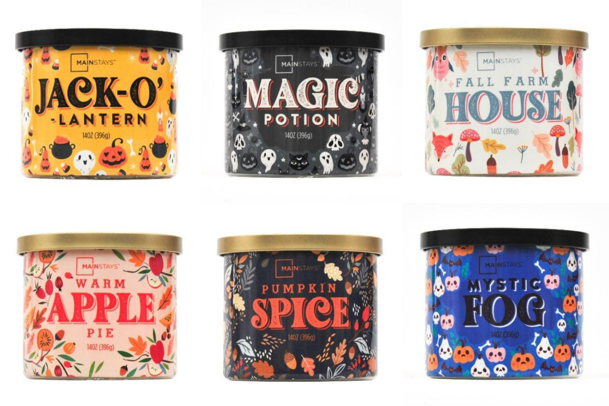 Mainstays Candle Fall Collection Recalled Over Fire Hazard