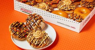 Krispy Kreme & Reese’s Are Back Once Again For Sweet & Salty Donut Line