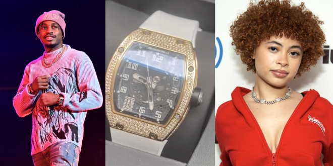 Are Lil Tjay & Ice Spice An Item? Fans Speculate After He Gifts Her a Richard Mille Watch