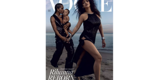 Rihanna Covers British Vogue Along With A$AP Rocky And Son