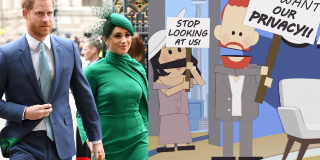 Meghan Markle and Prince Harry Unbothered By "South Park" Series' Portrayal Of Them