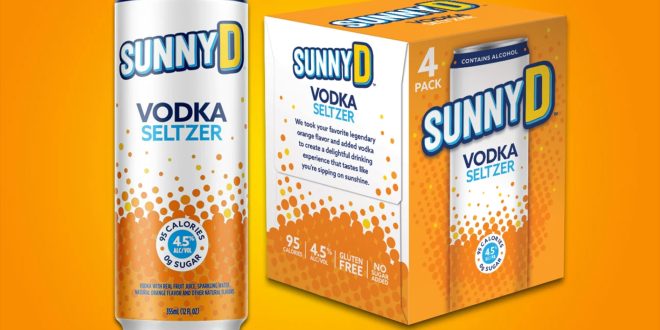 New SunnyD Vodka Seltzer Offers The 90s Orange Juice With An Adult Spin 