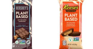 Hershey's Reese's Peanut Butter Cups & Chocolate Almond Bars Are Going Vegan