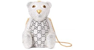 $43,000 Gucci Bedazzled Teddy Bear Bag