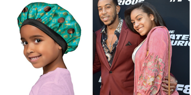 Ludacris And His Daughter Are Launching A Satin Bonnet Collection Based on Their Popular Animated Netflix Series "Karma's World"
