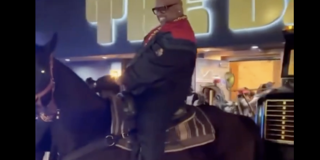 CeeLo Green Falls Off a Horse as He Enters Birthday Party Held for Shawty Lo at Atlanta Club