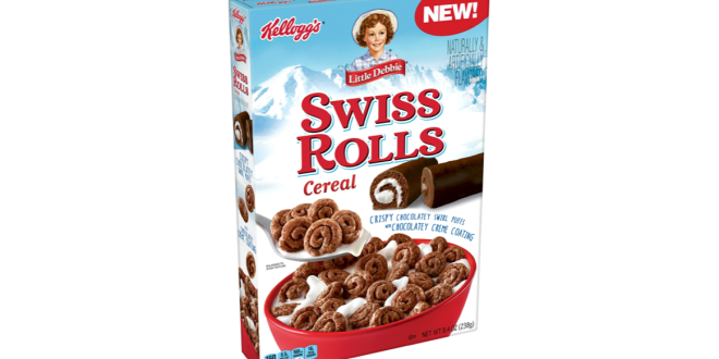 Kellogg's & Little Debbie Team Up To Turn Swiss Rolls Into All-New Cereal