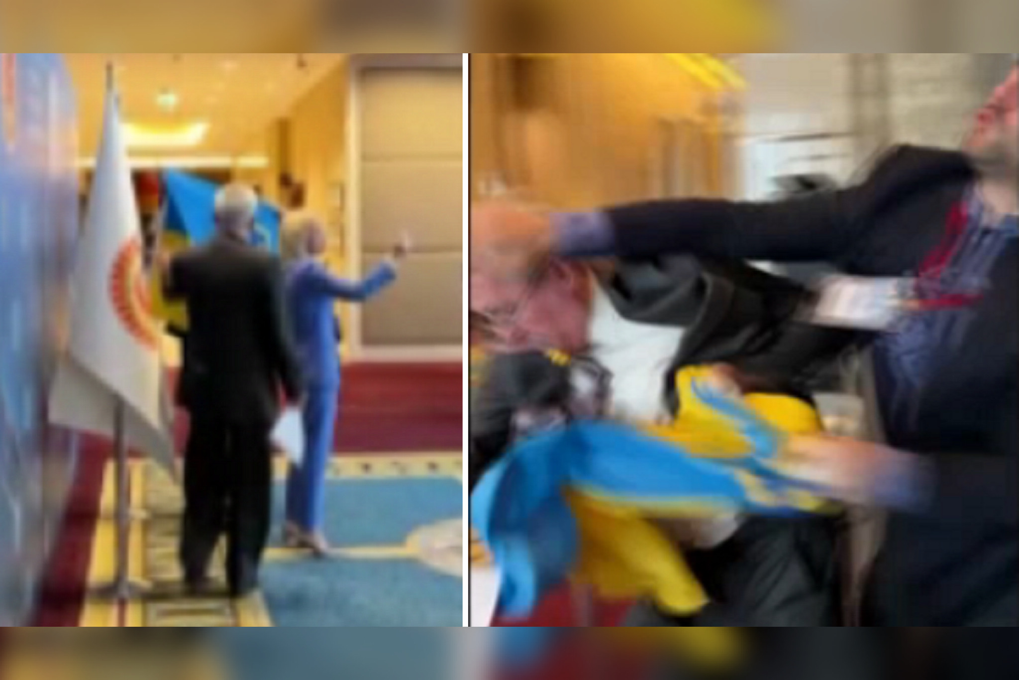 Fistfight Breaks Out Between Ukrainian And Russian Officials At Black Sea Cooperation Summit