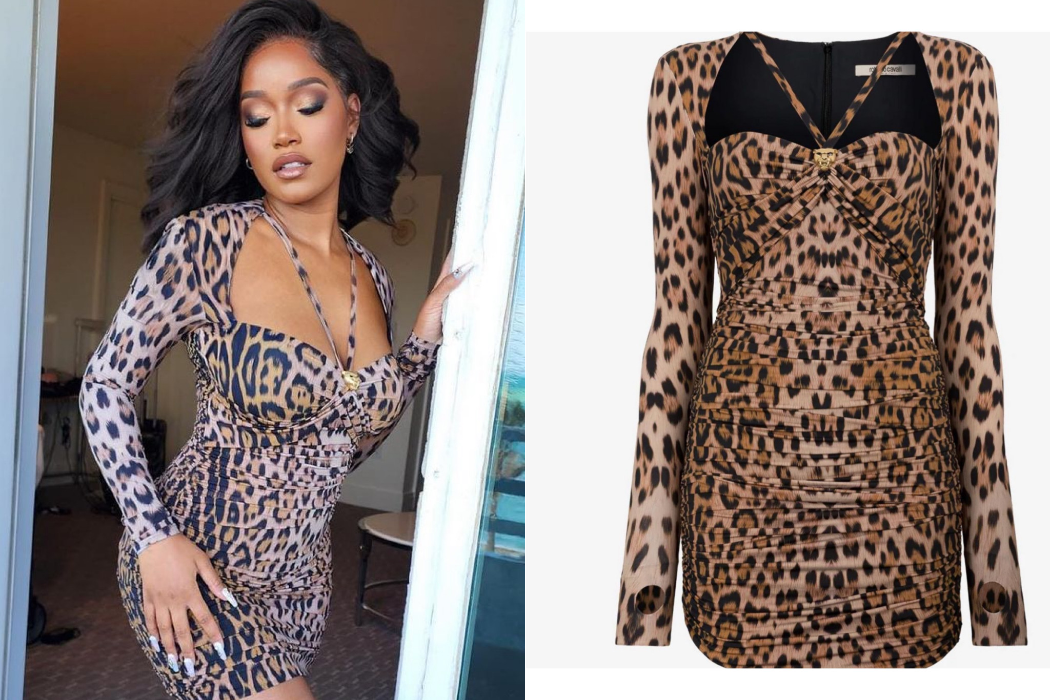 Tight cheetah outlet dress