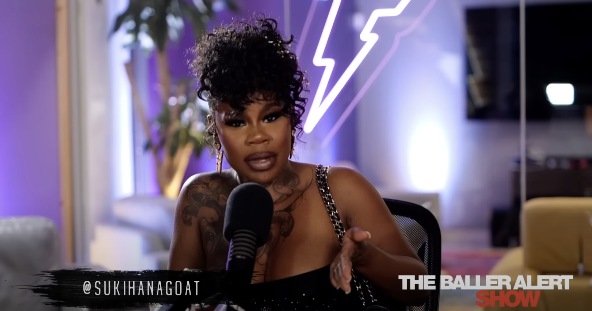 The Baller Alert Show–Ep. 422 Sukihana Joins the Cast to Discuss Viral Song  “Eating,” Love & Hip Hop, Whether Her Kids Listen to Her Music, Dog Walking  Photo With NLE Choppa and More