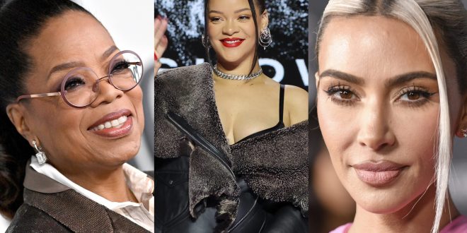 That's Baller: Oprah Winfrey, Rihanna & Kim Kardashian Top Forbes List Of Wealthiest Women In America