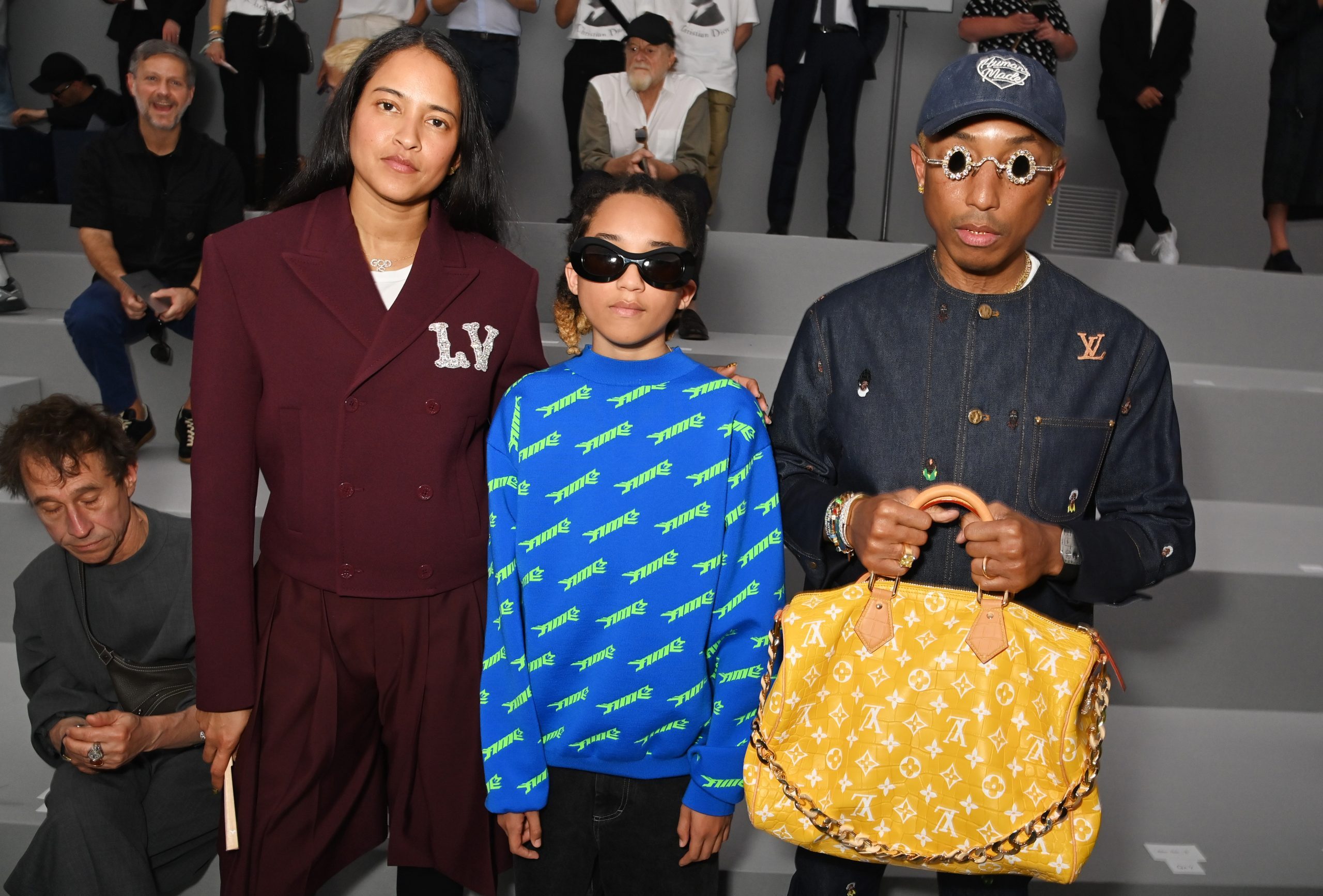 That's Baller: Pharrell's Crocodile Louis Vuitton Millionaire Bag