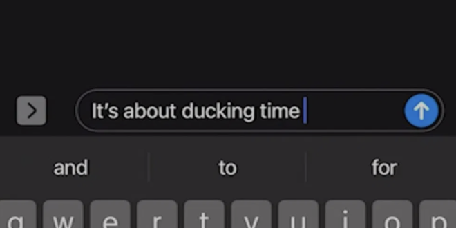 Apple Has Finally Addressed The "Ducking" Autocorrect Issue