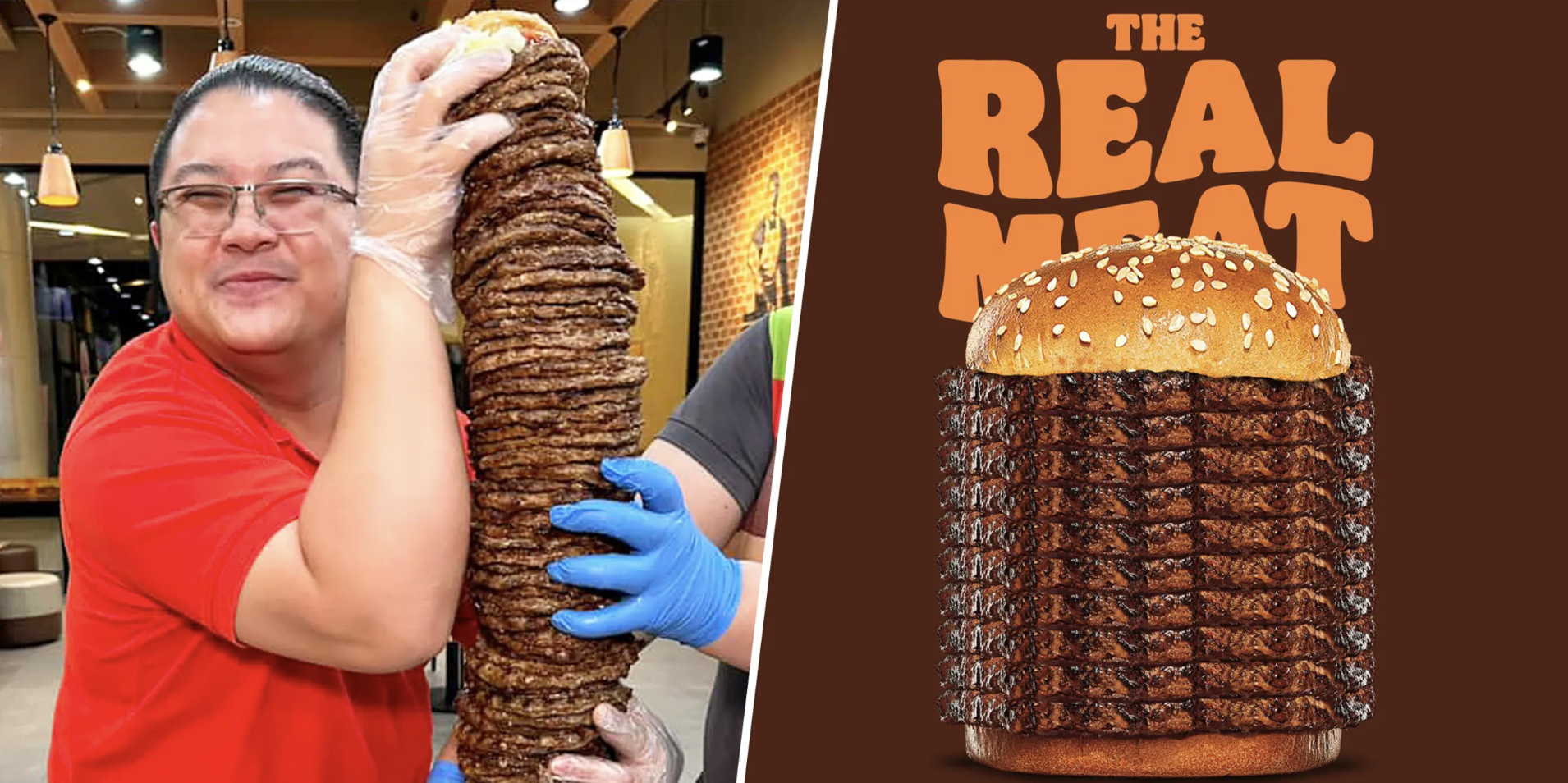 Burger King Thailand Introduces The "Real Meat Burger" After Success Of Its "Real Cheeseburger"