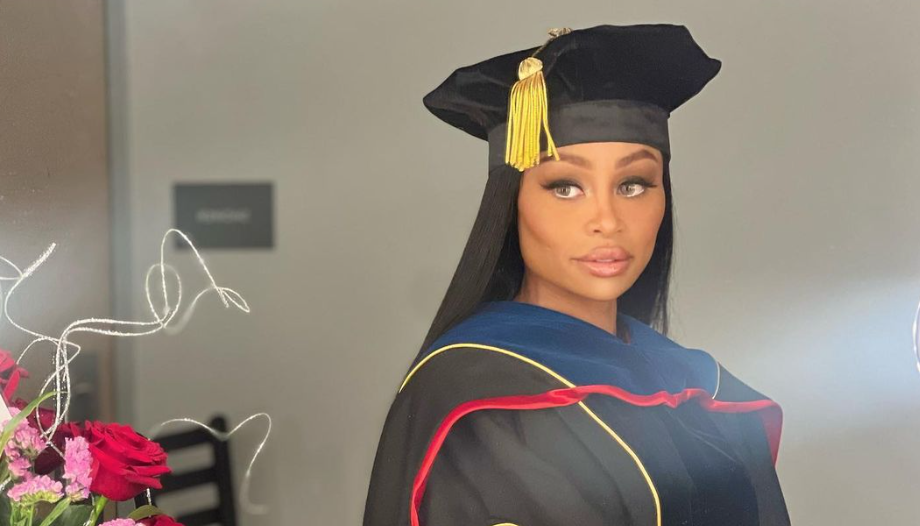 Blac Chyna Gives A Tearful Speech While Officially Accepting Her Honorary Doctorate Degree: "I Want To Continue To Walk In This Light..."