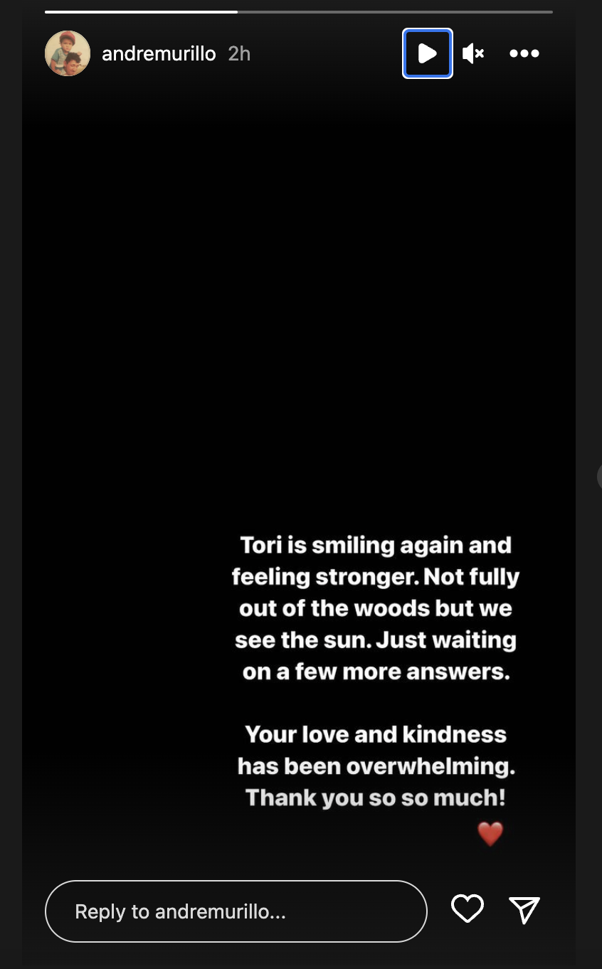 André Murillo IG Story