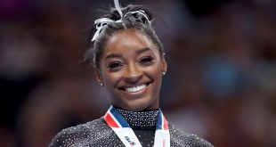 Simone Biles Sets Record with Sixth Appearance at World Championships in Gymnastics
