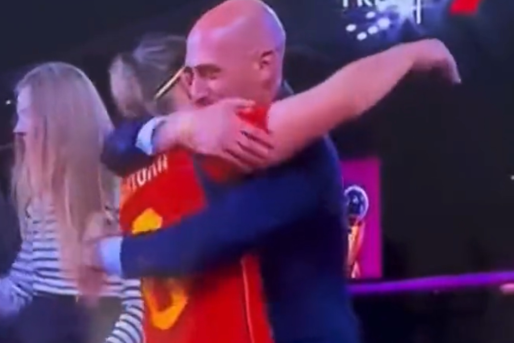 Spanish Soccer Federation President Has Been Temporarily Suspended From All Football-Related Activities After Giving The National Team's Forward A Non-Consensual Kiss [Video]