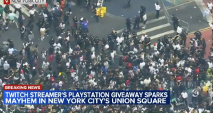 Twitch Streamer Kai Cenat’s Giveaway Causes Chaos in New York City’s Union Square