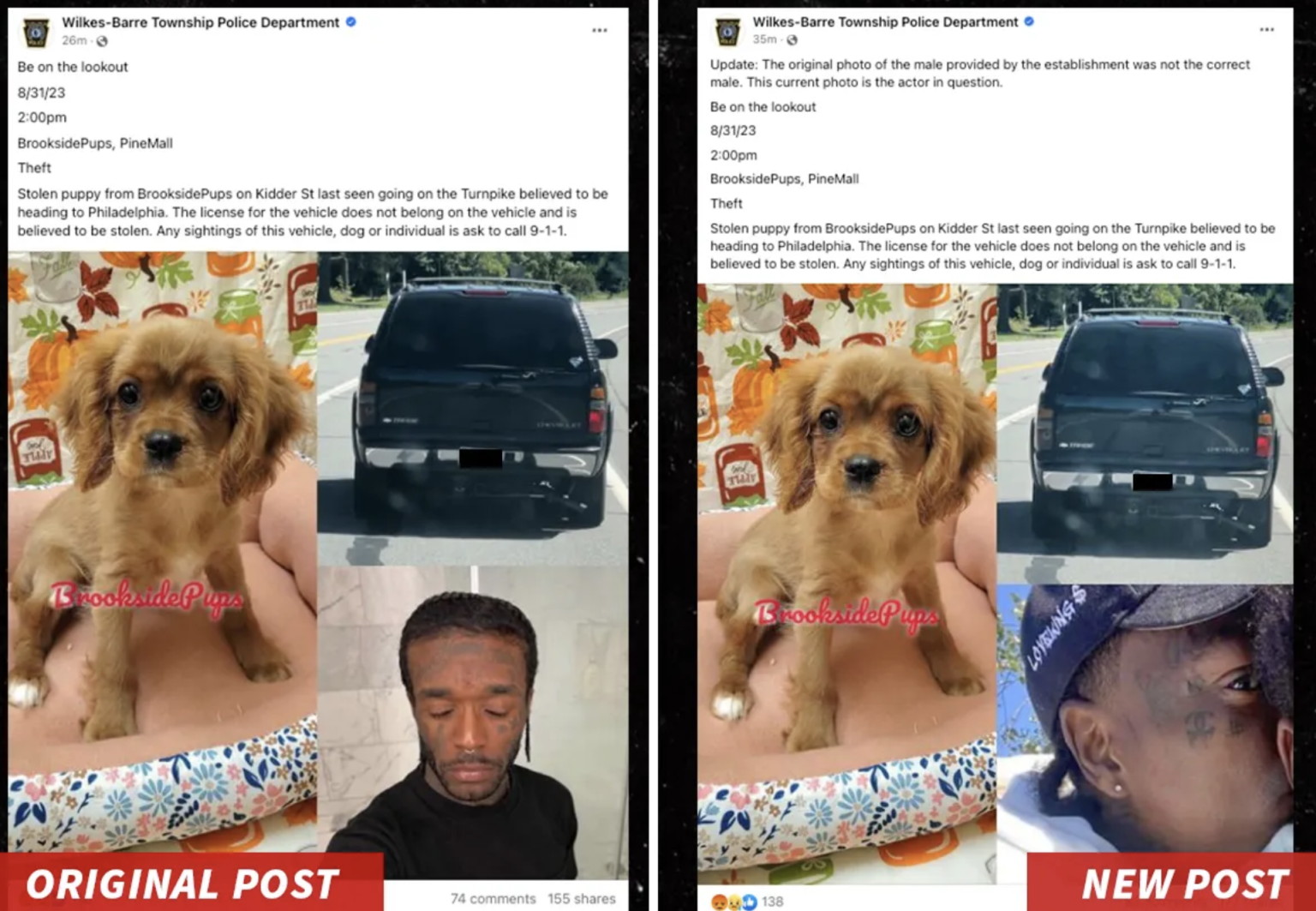 Lil Uzi Vert Wrongly Accused Of Dognapping After Real Suspect Used ...