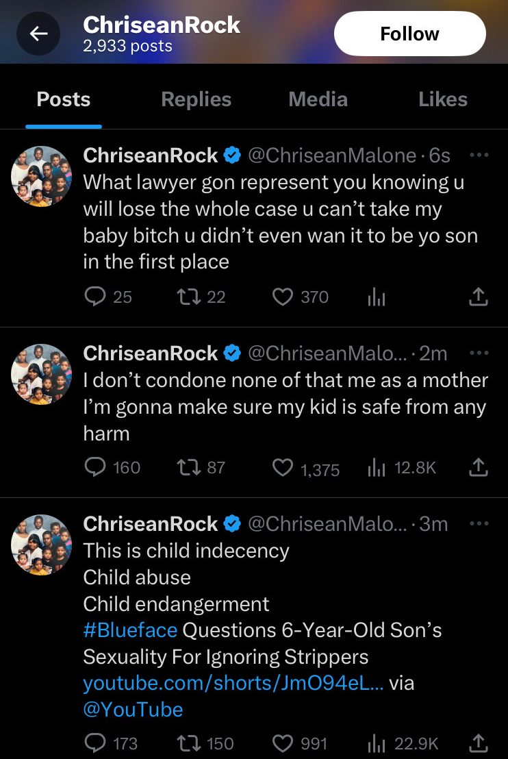 Chrisean Rock Twitter