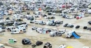 Heavy Flooding At The Burning Man Festival Leaves Thousands Stranded And One Attendee Dead