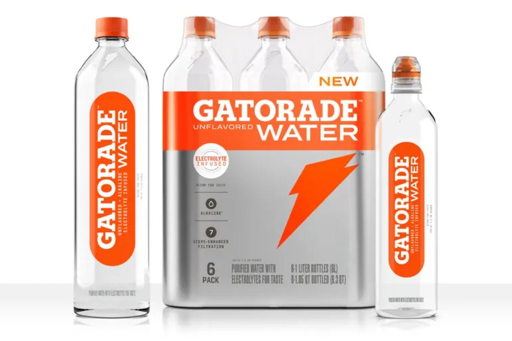 Gatorade Set To Release "Gatorade Water" In 100% Recycled Plastic Bottles