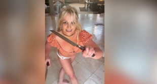 Britney Spears Insists Knives in Viral Dancing Video are Fake Following Wellness Check