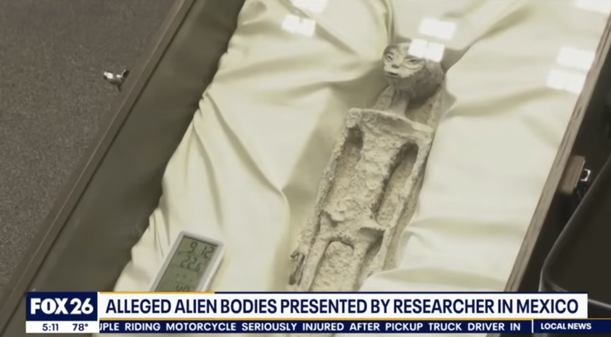 Scientists Says Mexican Congress Alien Reveal Is A Hoax
