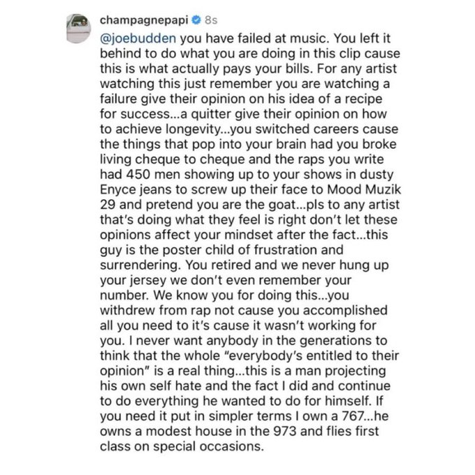 Drake vs Joe Budden - Baller Alert