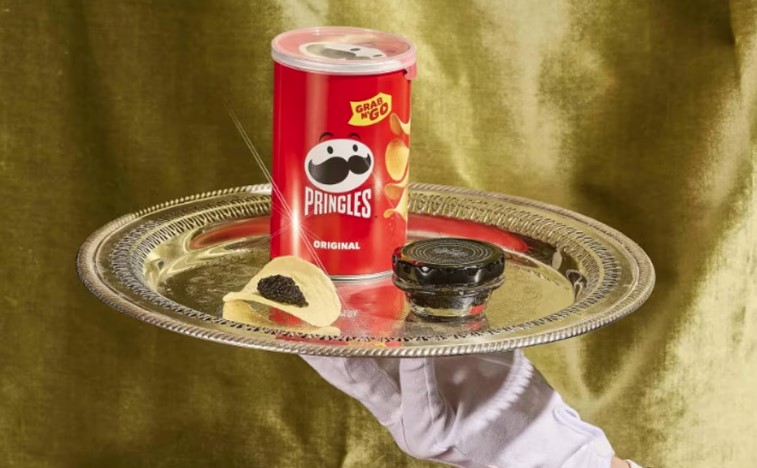 Pringles and The Caviar Co. Release $140 'Crisps and Caviar' Box