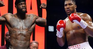 Anthony Joshua and Deontay Wilder Agree to "All-Terms" For Two-Fight Deal