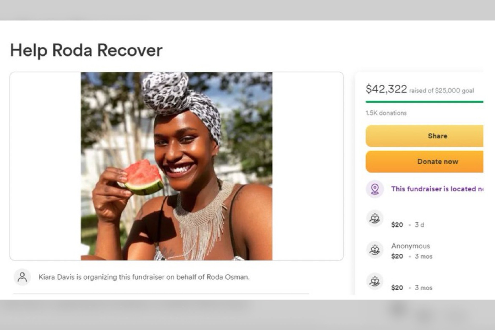 roda - Baller Alert “Brick” Lady Allegedly Made Up Similar Assault Story In 2020 To Collect Donations